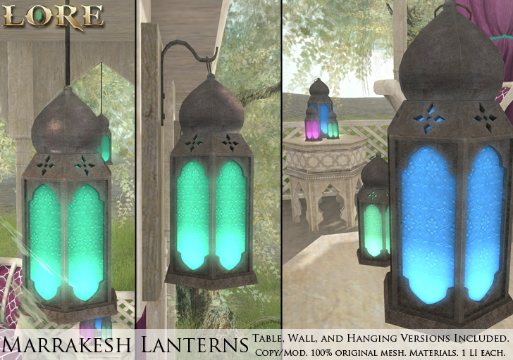 Marrakesh Lanterns Ad