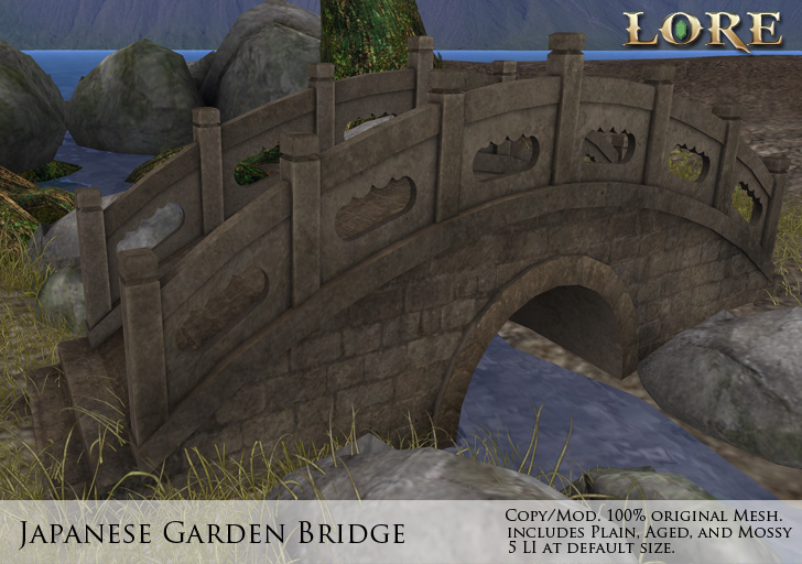 japanese garden bridge ad