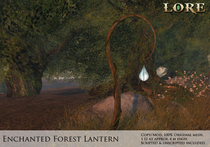 Enchanted Forest Lantern Ad