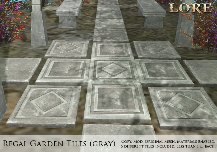 Regal Garden Tiles gray Ad