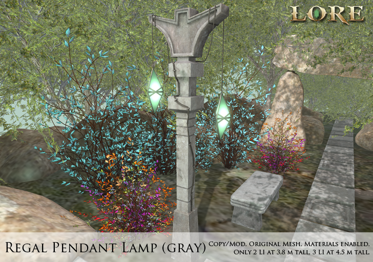 Regal Pendant Lamp gray Ad