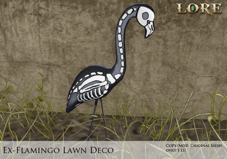 Ex-Flamingo Lawn Ad