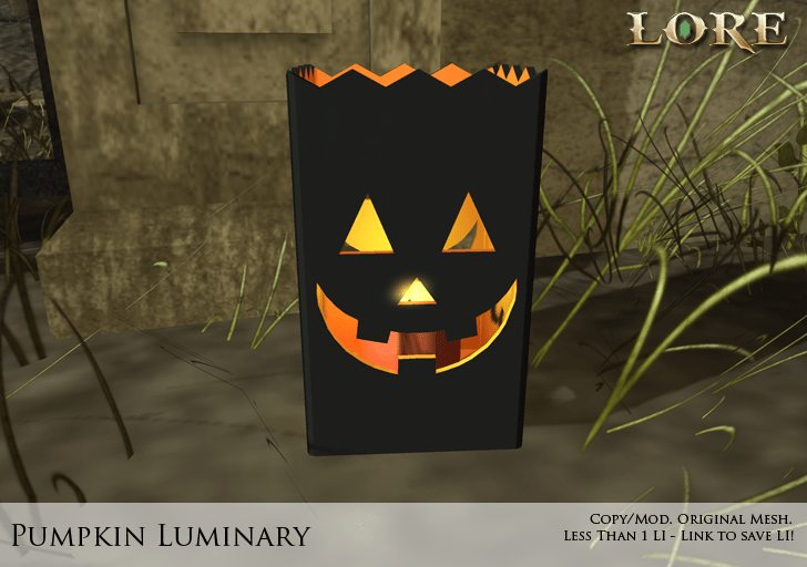 Pumpkin Luminary Ad