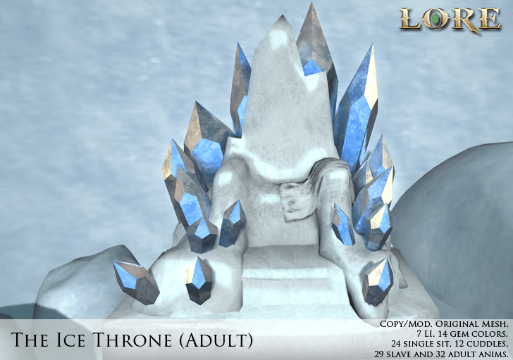 Ice Throne adult ad