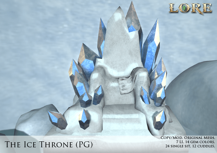 Ice Throne PG ad