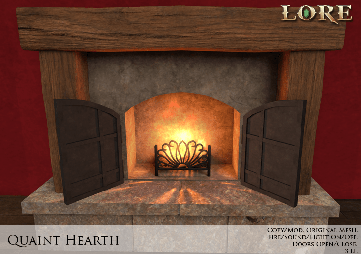 Quaint Hearth Ad