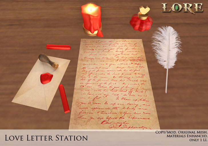 love letter station ad
