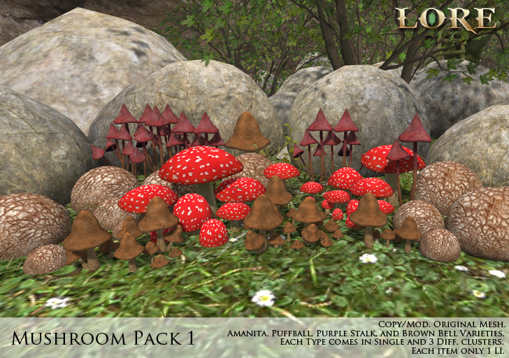 Mushroom Pack 1 Ad
