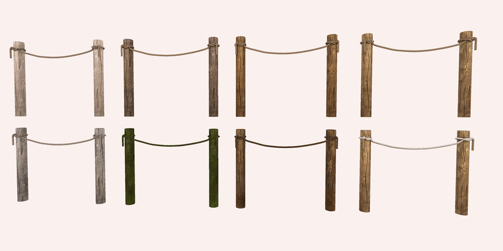 Rope Fence Colors
