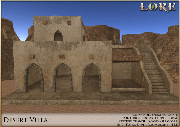 Desert Villa Ad