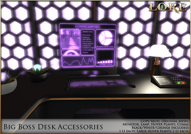 Big Boss Accessories ad