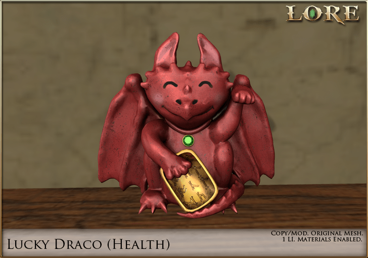 Lucky Draco health