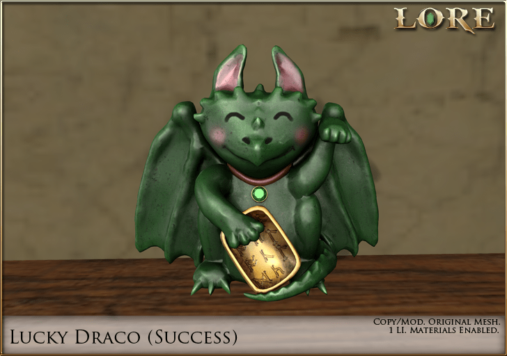 Lucky Draco success