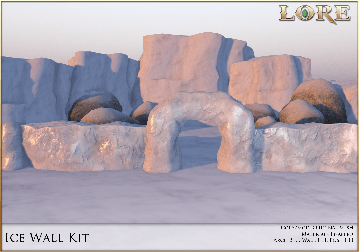 Ice Wall Kit ad