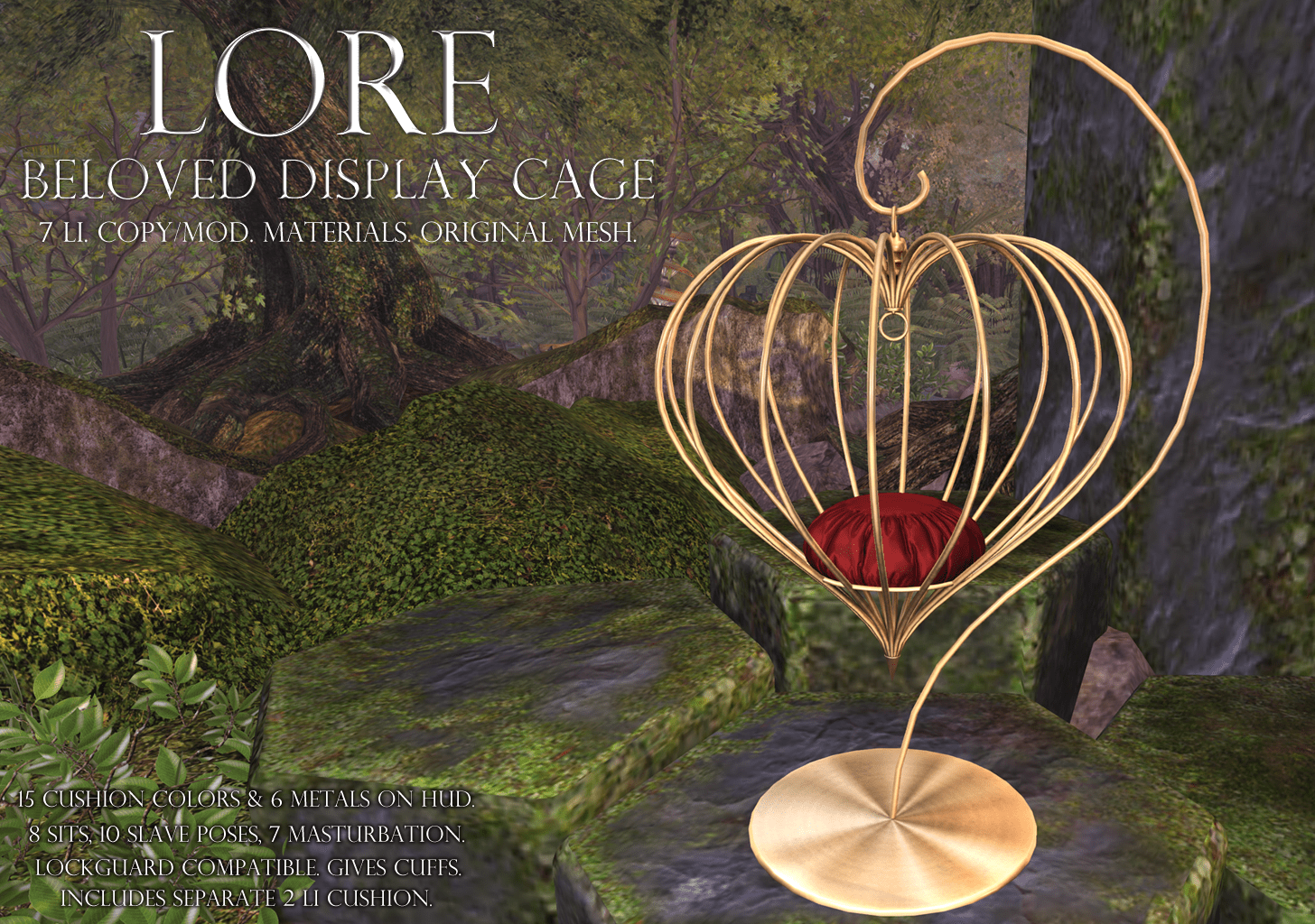 Beloved Display Cage Ad.png