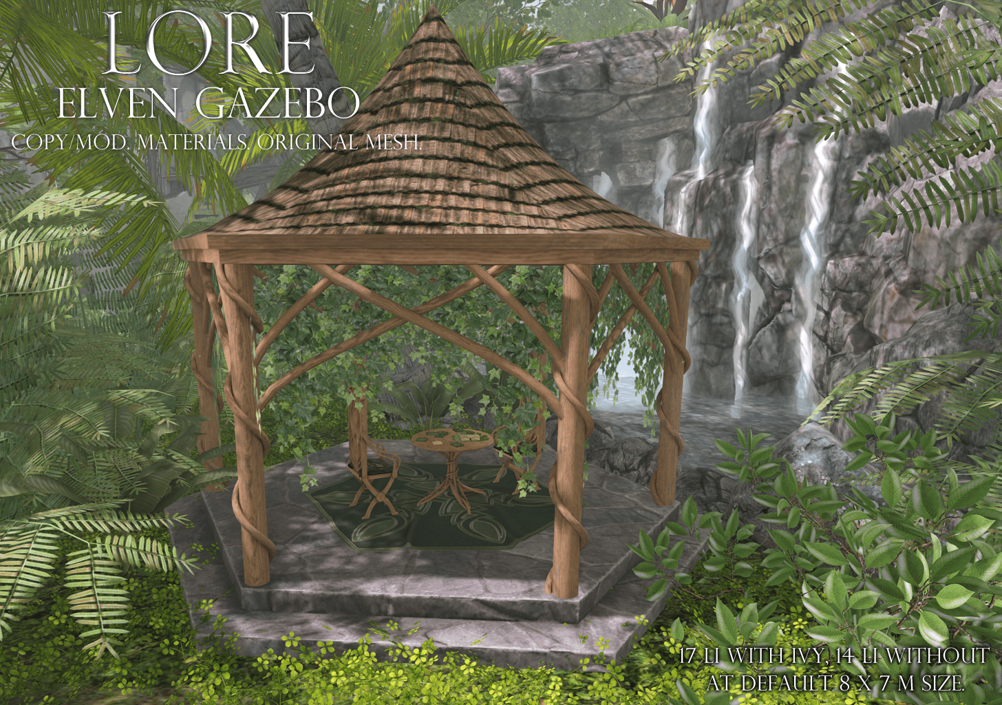 elven gazebo ad (lore)