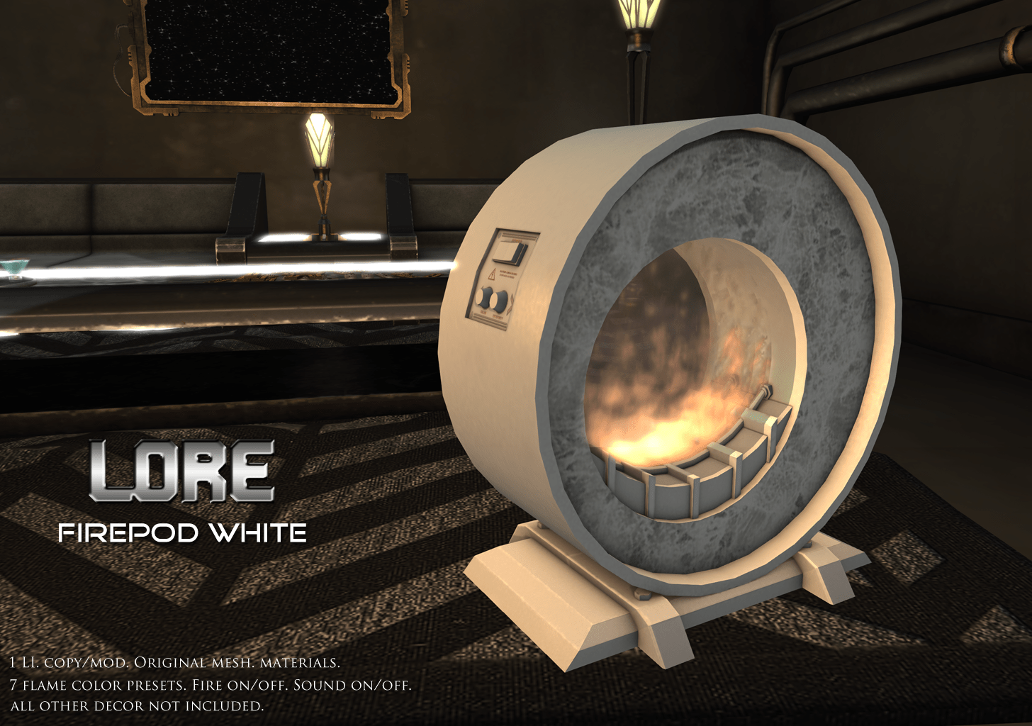 Firepod Ad White